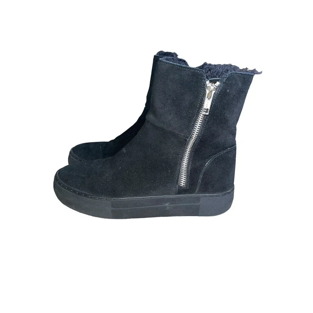 J Slides Suede Booties Insulated Women’s 6.5 - Picture 4 of 9